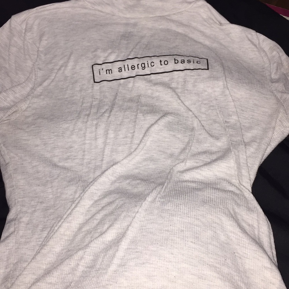 “I’m allergic to basic” sleeves are kind of long